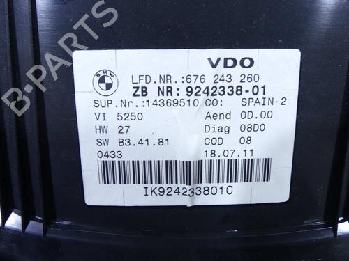 Instrument cluster BMW 3 (E90) 318 i | BP37894905C47 - Image 4