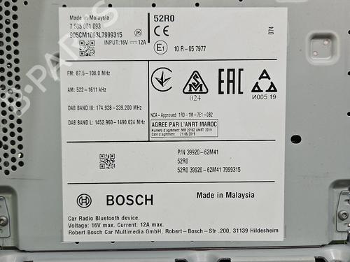 Radio SUZUKI SX4 S-Cross (JY) 1.4 Hybrid (Mild Hybrid) AllGrip (AKK 414) | BP37832132E6 - Image 5