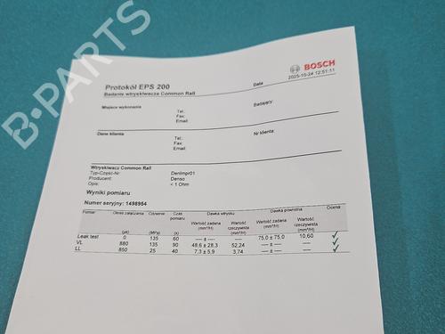 Injector PEUGEOT BOXER Van 2.2 HDi 120 | BP37819585M100 - Image 3