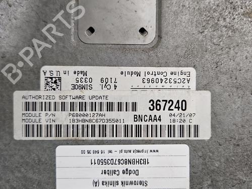 Engine control unit (ECU) DODGE CALIBER 1.8 | BP37815399M57  - Image 5