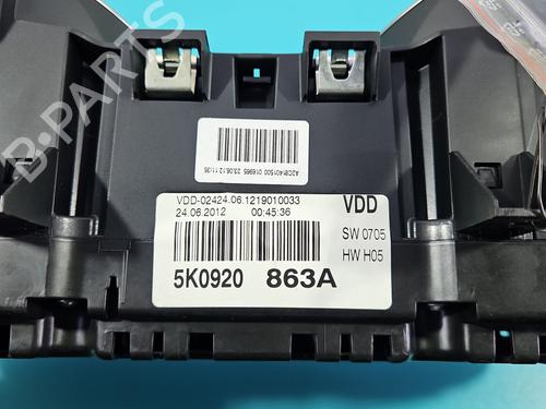 Instrument cluster VW GOLF VI (5K1) | BP37844116C47 - Image 7
