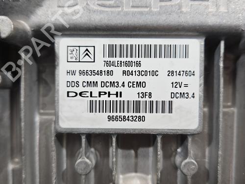 Engine control unit (ECU) CITROËN C5 III (RD_) 2.0 HDi (RDRHD8, RDRHDJ, RDRHR8, RDRHRJ) | BP37824163M57 - Image 3