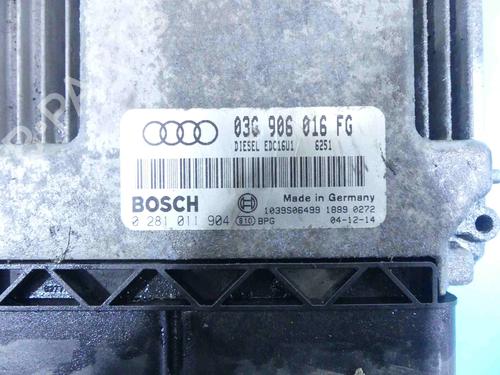Engine control unit (ECU) AUDI A3 Sportback (8PA) 2.0 TDI | BP37881688M57 - Image 3
