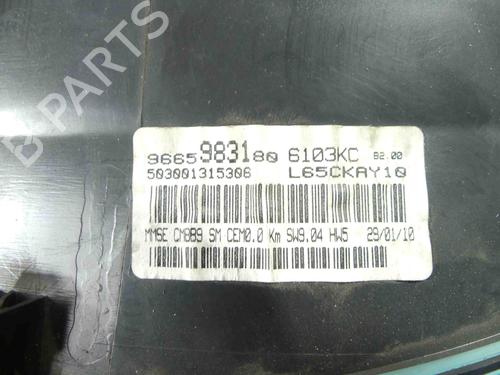 Instrument cluster PEUGEOT PARTNER Tepee 1.6 HDi 16V | BP37810056C47 - Image 6