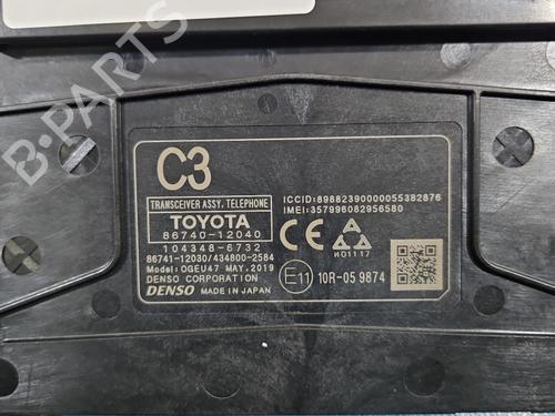 Electronic module TOYOTA COROLLA Saloon (_E21_) 1.6 VVTi (ZRE210) | BP37860537M83 - Image 3