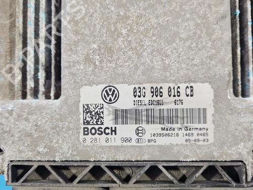 Engine control unit (ECU) VW GOLF V (1K1) 1.6 | BP39615091M57  - Image 5