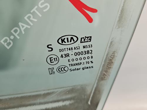 Dør rude ventre bagtil KIA OPTIMA (JF) 1.6 T-GDI | BP37840918C20 - Image 2