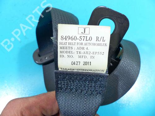 Rear left seatbelt SUZUKI KIZASHI (FR) 2.4 (A6B424) | BP37883314I29 - Image 6