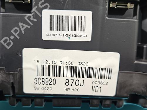 Instrument cluster VW PASSAT CC B6 (357) | BP38120447C47 - Image 3