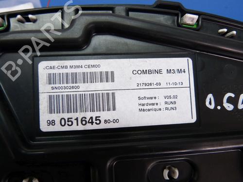 Instrument cluster PEUGEOT 301 1.6 HDI 90 | BP38152432C47 - Image 3