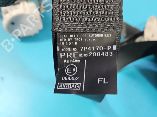Front left seatbelt TOYOTA AURIS (_E18_) 1.6 (ZRE181_, ZRE185_, ZRE185R, ZRE181R) | BP39911574I26 - Image 9