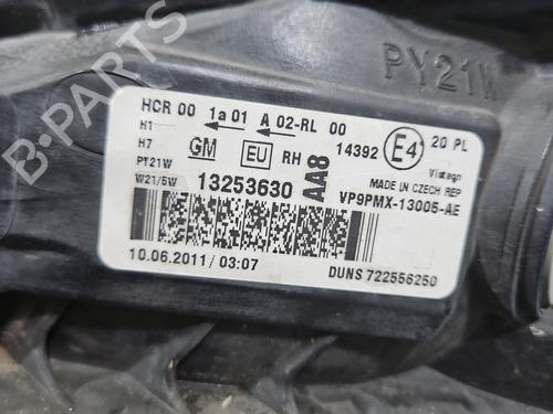 Right headlight OPEL MERIVA B MPV (S10) 1.7 CDTI (75) | BP38000328C29 - Image 5