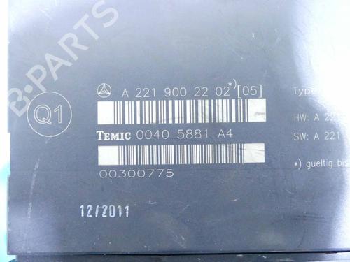 Electronic module MERCEDES-BENZ S-CLASS (W221, V221) S 250 CDI (221.003, 221.103) | BP37891716M83 - Image 3