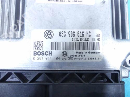 Engine control unit (ECU) SKODA SUPERB I (3U4) 1.9 TDI | BP37878884M57 - Image 3