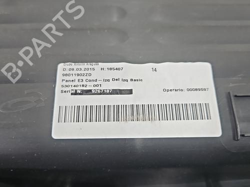 Front left panel CITROËN C4 CACTUS 1.6 HDi 90 | BP37824461C58  - Image 5