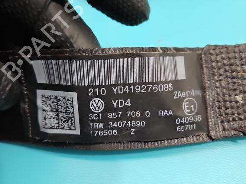 Front right seatbelt VW PASSAT CC B6 (357) 2.0 TDI | BP38145401I25 - Image 8