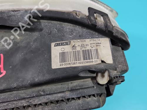 Right headlight FIAT IDEA (350_) 1.9 JTD | BP38129238C29 - Image 8