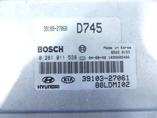 Engine control unit (ECU) KIA CERATO I Hatchback (LD) 2.0 CRDi | BP37807838M57 - Image 2