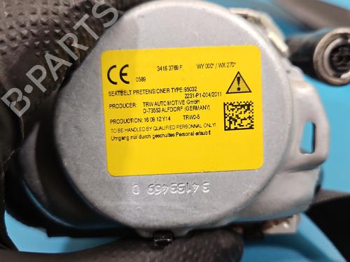 Rear left seatbelt AUDI A4 B9 (8W2, 8WC) 2.0 TFSI | BP37856524I29 - Image 8