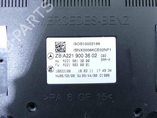 Electronic module MERCEDES-BENZ S-CLASS (W221, V221) S 250 CDI (221.003, 221.103) | BP37891707M83 - Image 8