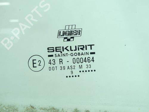 Front right door window LIGIER NOVA 500 | BP37989801C19 - Image 2