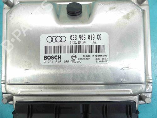 Engine control unit (ECU) AUDI A4 B6 (8E2) 2.0 | BP37803683M57 - Image 3