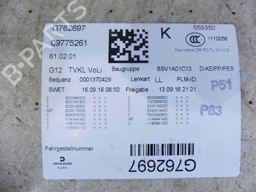 Front left panel BMW 7 (G11, G12) 730 d, Ld xDrive | BP37886534C58 - Image 7