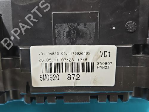 Instrument cluster VW GOLF VI (5K1) 1.4 TSI | BP37853719C47 - Image 6