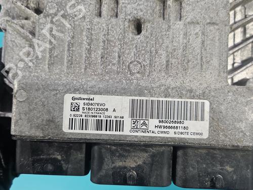 Engine control unit (ECU) CITROËN C4 II (NC_) 1.6 HDi 110 | BP37841409M57 - Image 5