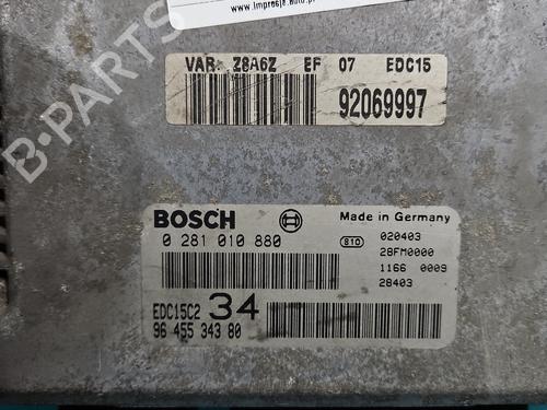 Engine control unit (ECU) PEUGEOT 607 (9D, 9U) 2.2 HDi | BP37814065M57 - Image 5