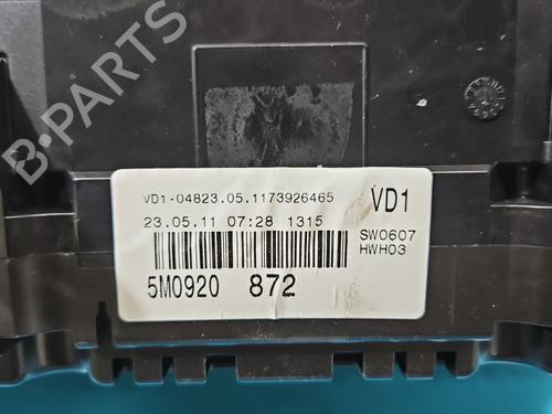 Instrument cluster VW GOLF VI (5K1) 1.4 TSI | BP37853719C47 - Image 6