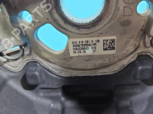 Steering wheel SKODA RAPID Spaceback (NH1) 1.4 TDI | BP37858901C49 - Image 15