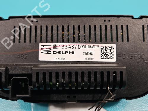 Climate control OPEL MERIVA B MPV (S10) 1.4 (75) | BP37813668I5  - Image 5