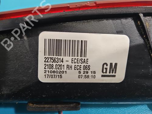 Right tailgate light OPEL INSIGNIA A (G09)  | BP37833908C80  - Image 7
