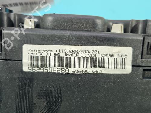 Instrument cluster PEUGEOT 607 (9D, 9U) 2.2 16V | BP38137931C47 - Image 6