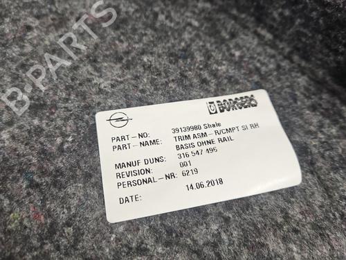 Boot lining OPEL INSIGNIA B Sports Tourer (Z18) 2.0 4x4 (35) | BP37832669I3 - Image 7