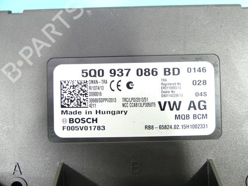 Electronic module VW CC B7 (358) 2.0 TDI | BP37809537M83 - Image 5