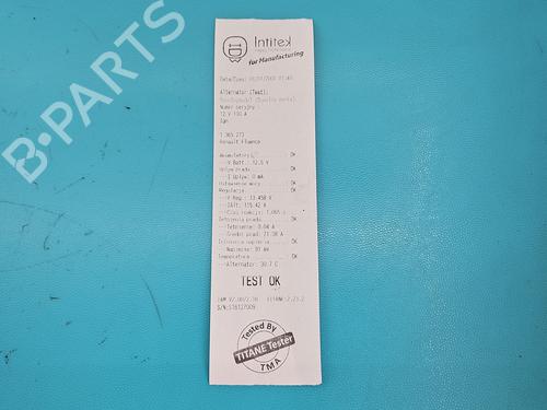 Alternator RENAULT FLUENCE (L3_) 1.5 dCi | BP38116901M7 - Image 8