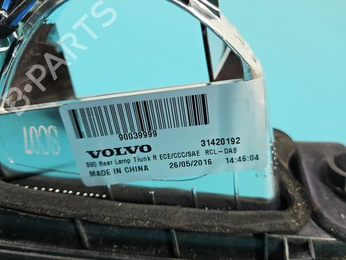 Right tailgate light VOLVO S90 II (234) T6 AWD | BP37830155C80  - Image 7