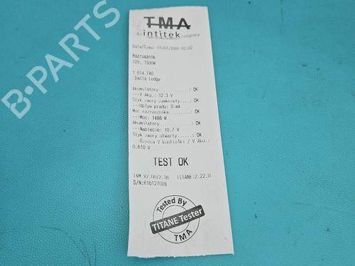 Starter DACIA LODGY (JS_) 1.6 LPG (JSAV) | BP37860336M8 - Image 6