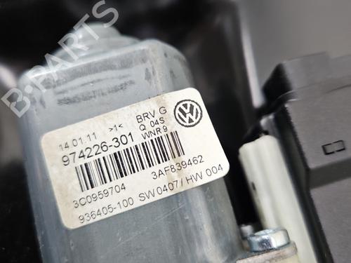 Rear right window mechanism VW CC B7 (358) 2.0 TDI | BP40152256C25 - Image 5