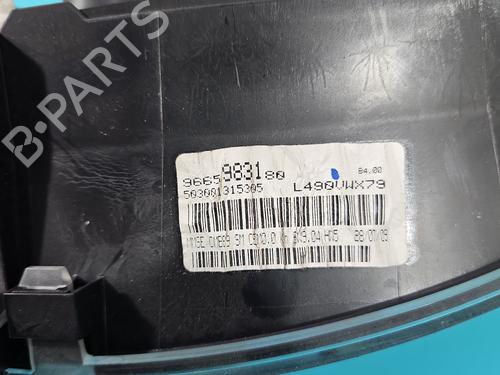 Instrument cluster PEUGEOT PARTNER Tepee 1.6 HDi 16V | BP37816729C47 - Image 8