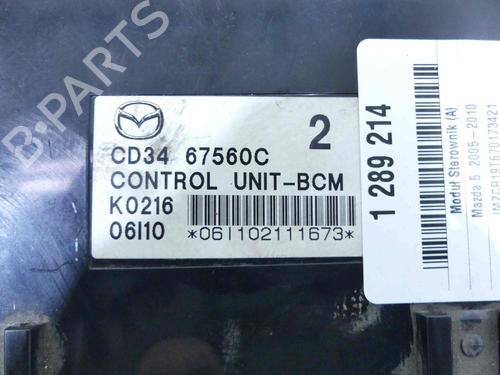 Comfort control module MAZDA 5 (CR) 2.0 CD (CR19) | BP37807255M56 - Image 3