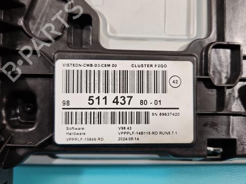 Instrument cluster OPEL MOKKA 1.2 (76) | BP38132481C47 - Image 9