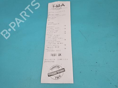 Alternator RENAULT ESPACE IV (JK0/1_) 2.0 dCi (JK01, JK02, JK1J, JK1K, JK1H) | BP37844898M7 - Image 16
