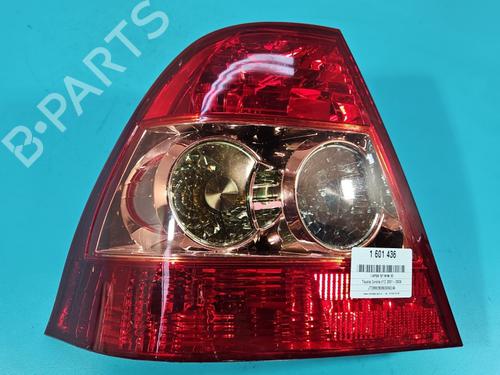 Used Left taillight Left taillight TOYOTA COROLLA Saloon (_E12_) 1.4 VVT-i (ZZE120_, ZZE120R) (97 hp) 37856269 37856269