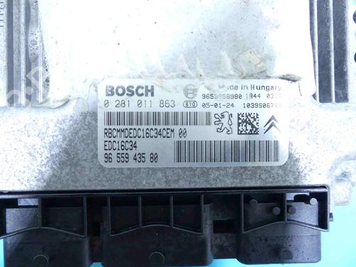 Engine control unit (ECU) CITROËN C4 I (LC_) 1.6 HDi | BP37806407M57 - Image 3