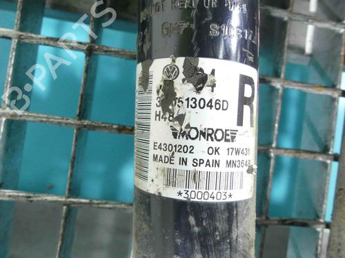 Left rear shock absorber VW PASSAT CC B6 (357) 2.0 TDI | BP37808054M18 - Image 2