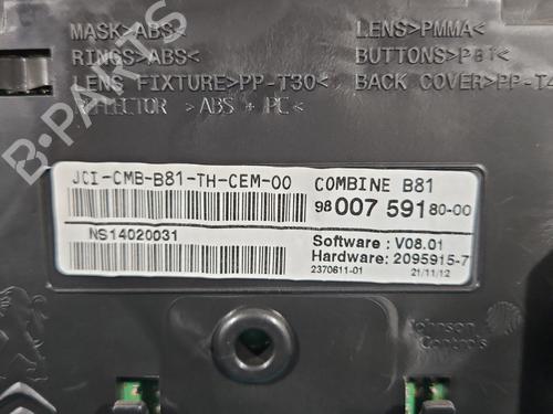 Instrument cluster CITROËN DS5 1.6 THP 155 | BP38121444C47 - Image 5