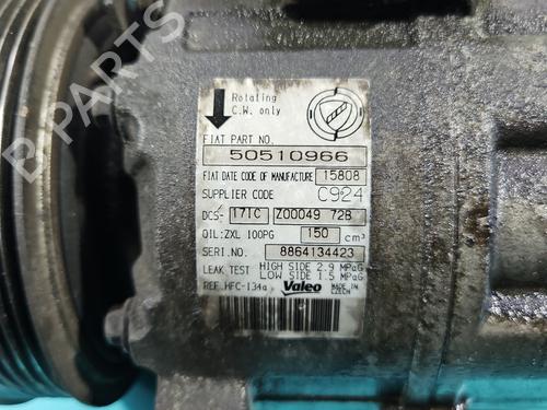 AC compressor ALFA ROMEO 159 (939_) 1.9 JTDM 16V (939AXF1B, 939AXC1B) | BP37818151M34 - Image 4